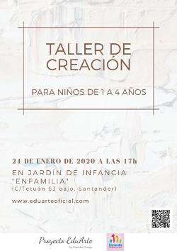 Taller de Creación para los más pequeños (Proyecto EduArte) en Santander